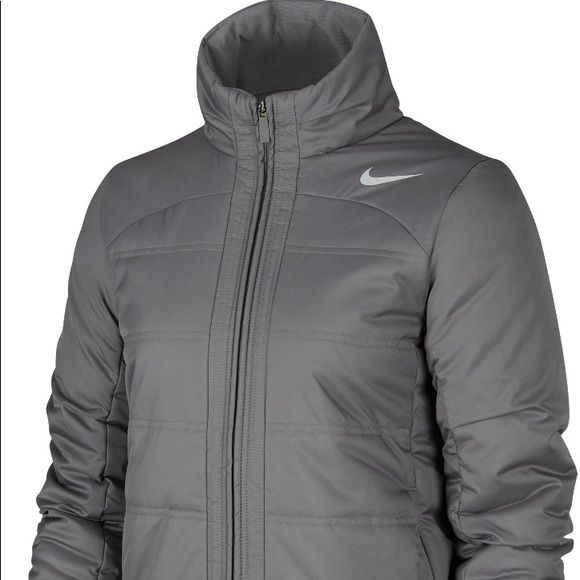 Nike Puffer Repel Womens Jacket Grey - Picture 2 of 6